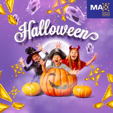 Pozývame všetky deti na halloweensku zábavu do MAXu