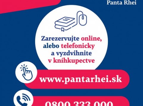 Knihy z kníhkupectva Panta Rhei si môžete rezervovať online na www.pantarhei.sk
