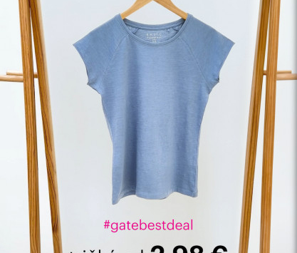 #gatebestdeal kolekcia v ktorej si vyberte svoju obľúbenú farbu trička už od 2,98€.