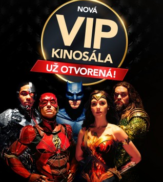 Nová VIP kinosála v CINEMAXe