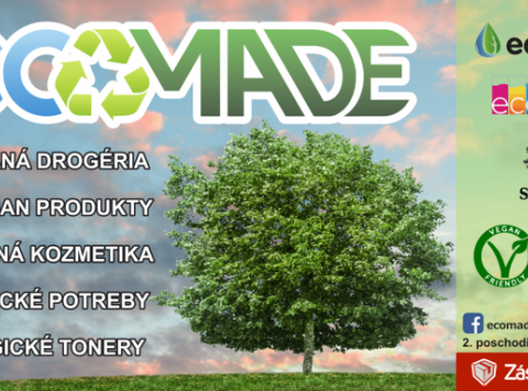 Pozývame Vás do novootvorenej ekologickej predajne ECOMADE