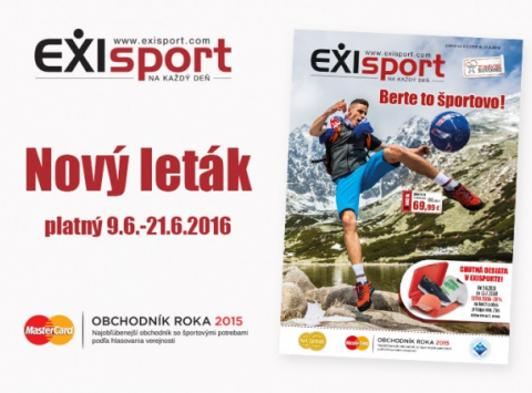 EXIsport  servíruje letné menu v novom letáku!