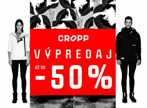 Zimný výpredaj v CROPP so zľavami až do -50%!