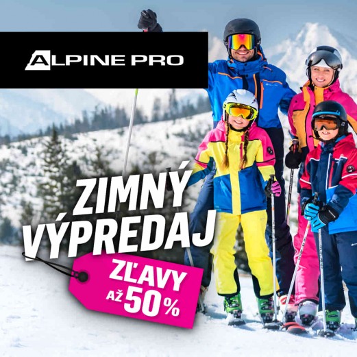Zimný výpredaj v ALPINE PRO!